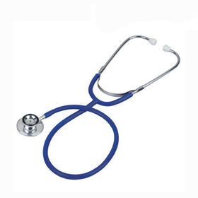 Medical stethoscope with PVC colorful tubes Dual head student stethoscope for sale