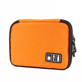 Wholesale RTS home small digital item electronic accessories organizer outdoor travel USB charging cable card storage bag