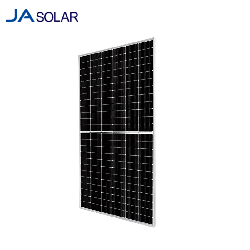 Ja N type Perc Half Cut Cell Panel Solar 525W 535W 540W 550W 555W Monocrysalline Bifacial Solar Panels