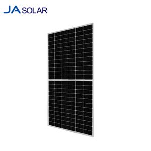 Ja N type Perc Half Cut Cell Panel Solar 525W 535W 540W 550W 555W Monocrysalline Bifacial Solar Panels