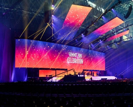 YUYI LED Stage Led Panels P3.91 Pixel Pitch Indoor LED Display Panel HD LED Video Wall Screen Indoor LED Wall Panel