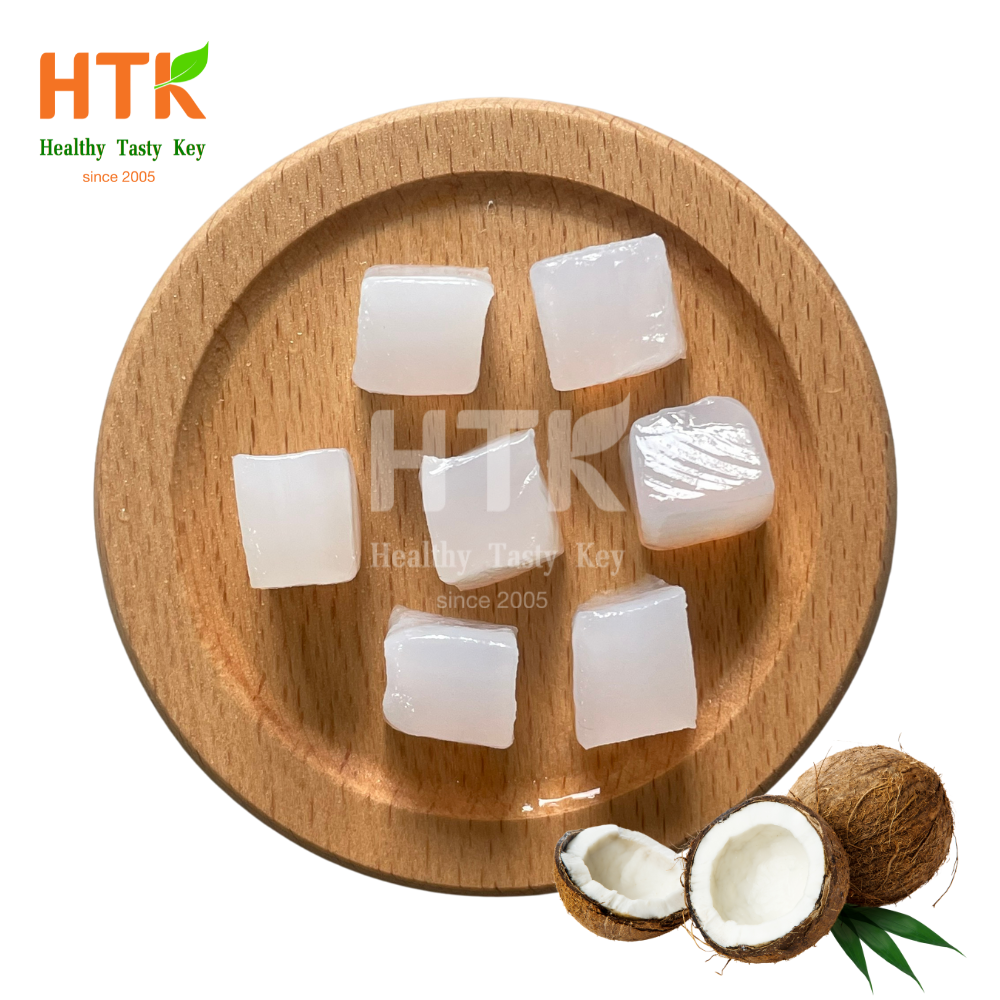 Hot Trending 2024 NATA DE COCO Syrup or Water Coconut Jelly in 10kg a carton from Vietnam for Juice Drinks Beverages Bubble Tea