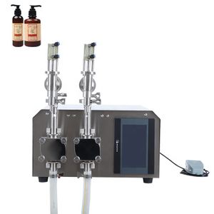 TODF-200Q Semi-automatic Hand Sanitizer Liquid Soap Gel Body Shampoo Filling Machine Servo Motor Oil Bottle Filling Machine