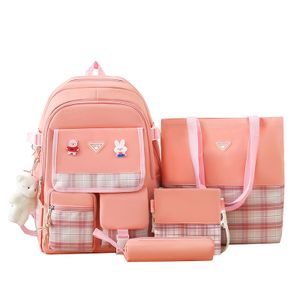 2024 new design Large-Capacity Custom Backpack Junior And High School Students Canvas Outdoor School Backpack Travel Bag
