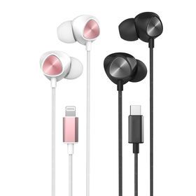 MFi lightning earphone with lightning connector