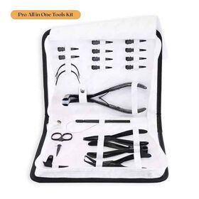 Pro Hair Extension Tools kit - Tape in Hair Extension Plier - Keratin Bond Cutter | All in One kit
