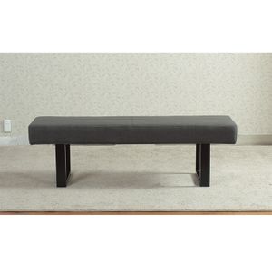 Morden style Solid Wood Fabric Stool bed end bench wooden long shoe ottoman (KY-3462)