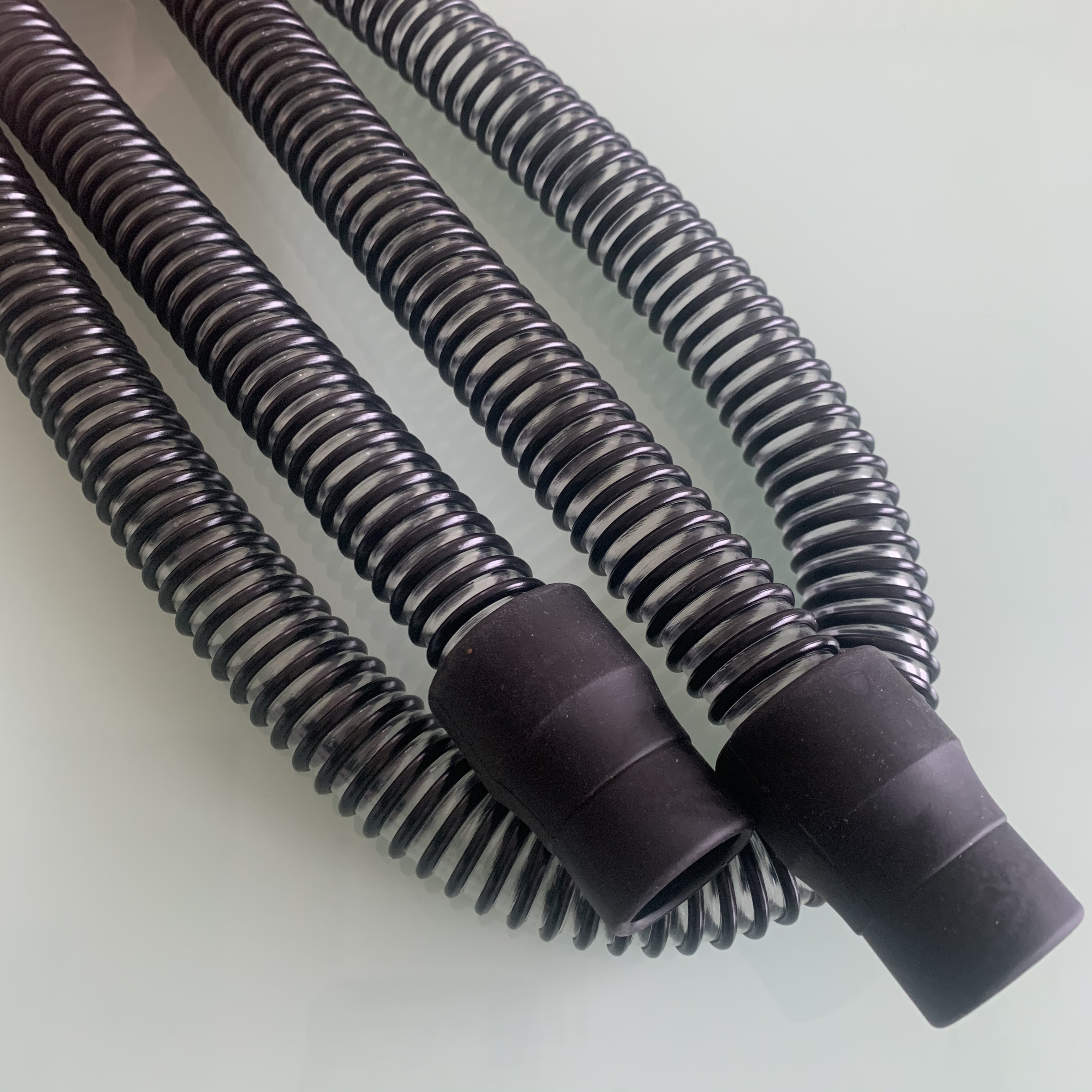 Breathing tube can be equipped with heating wire. Breathing tube