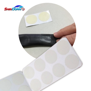Peel and Stick Bicycle Tire Repair Patch Glue-free Adhesive Tube Puncture Patches for Tires