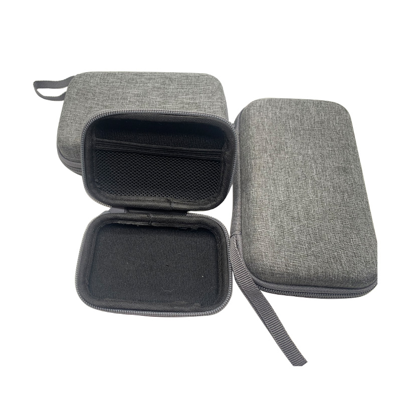 Shenzhen Yeshi Decoration Design Engineering Co., Ltd. Zipper Hard Headphone Holder Case Portable Earbuds Pouch Box Earphone Storage Bag Protective USB Cable Organizer Storage