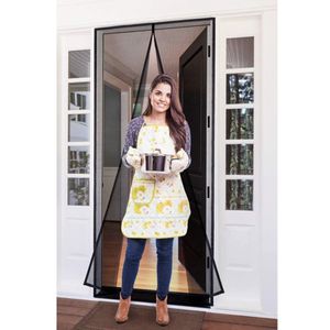 Custom Size Mosquito Net Curtain Magnets Door Mesh Insect Sandfly Netting with Magnetic On The Door Mosquito Mesh Screen Magnet