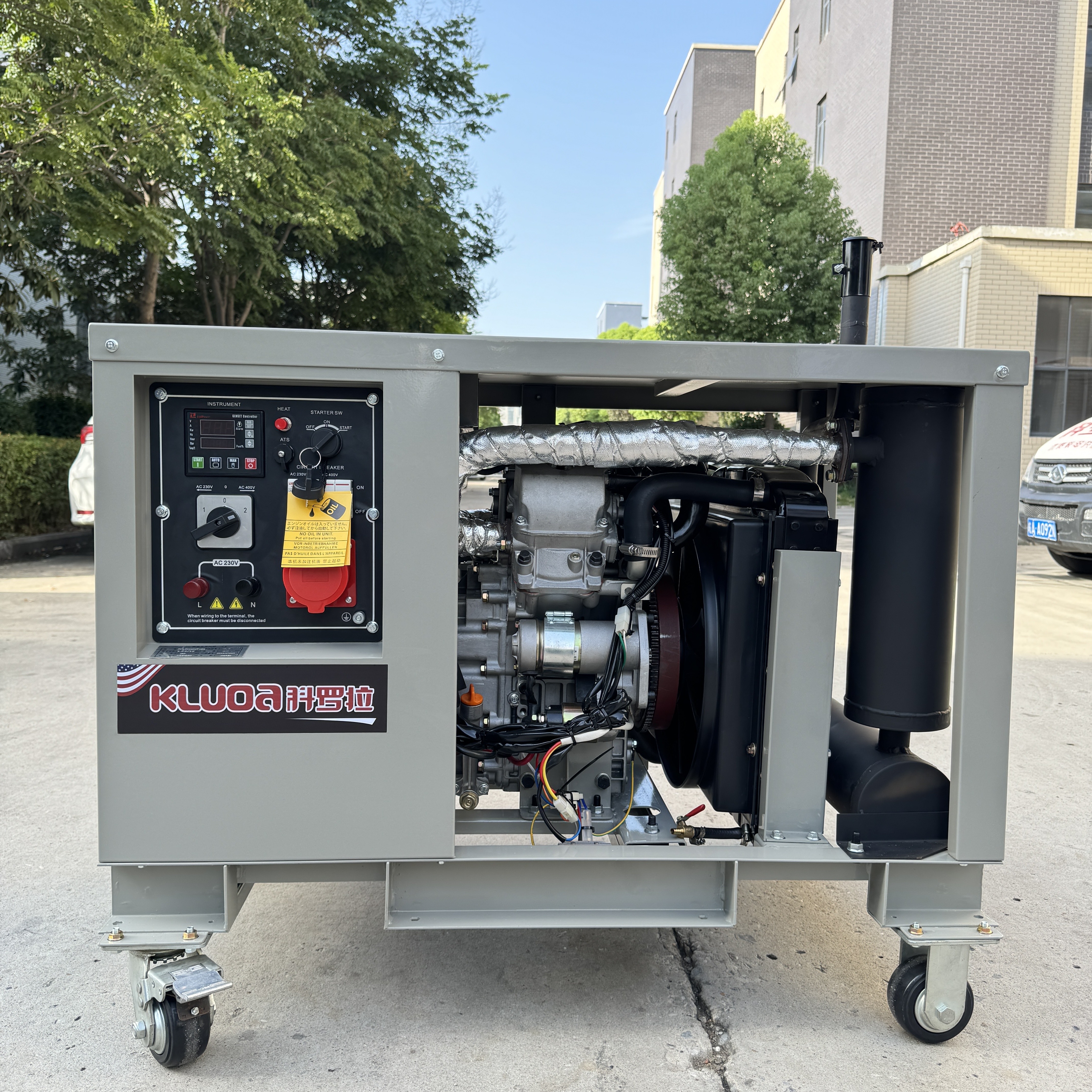 Anhui Jincan Electromechanical Equipment Co., Ltd Hot Sell OEM 50/60hz 10kw 20kw 30kw 40kw 30kva 50kva 100kva Silent 3 Phase 220/380V diesel generators Set Silent ATS
