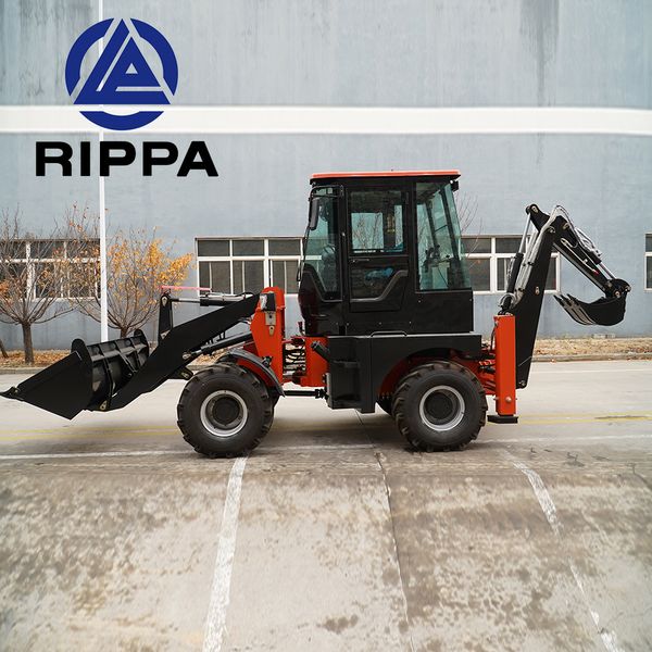Rippa Backhoe Excavator Loaders Factory Supply Rippa Wheel Loader 4x4 Backhoe Loader For Sale