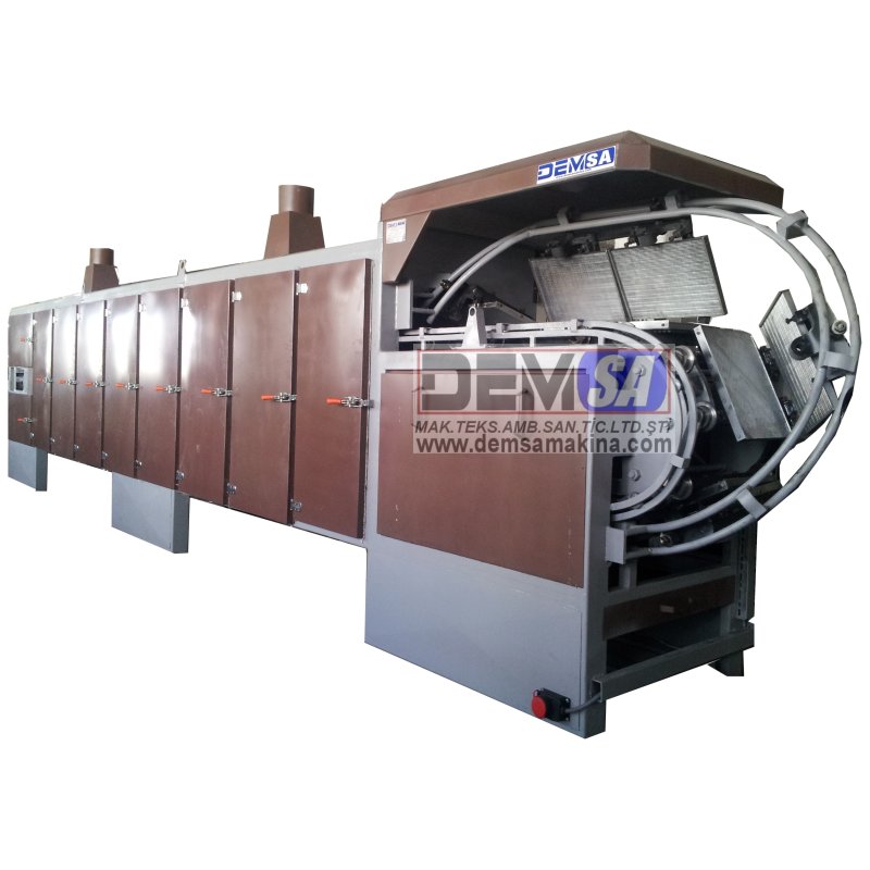 Wafer Production Line Oven Machine for Pastry Making biscuit