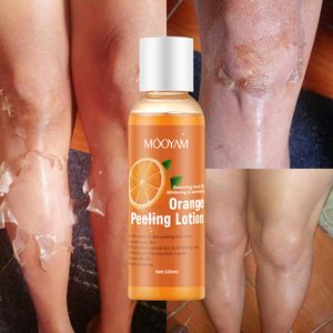 Whitening Orange Peel Exfoliating Body Lotion Removing Dead Skin Nourishing Skin Care Natural 100ml MOOYAM Orange Peeling Lotion