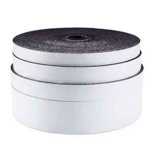 Heavy Duty Adhesive Magic Tape Roll In Bulk Adhesive Hook Loop Strap Strong Adhesion Double Side Fastener Strap