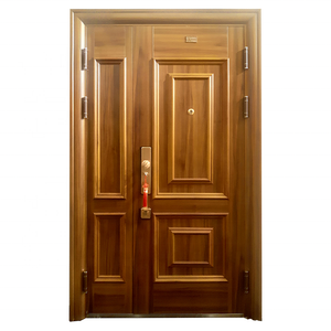 Custom Exterior Door Double Main Entry Door for Houses
