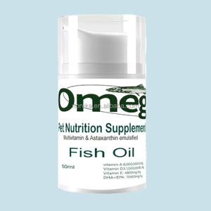 50g pet nutrition supplement omega 3 fish oil with multivitamin  for dog and cats