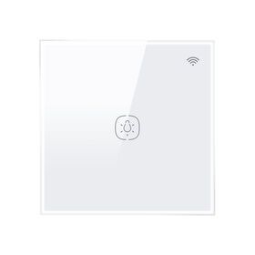 Support Integration 1 Gang Smart Home Solution Wireless Remote Control Electrical WiFi Smart Light Switch