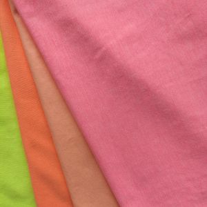 Best Selling High Visibility Fluorescent CVC cotton polyester Yellow Reflective Fabric For Clothing