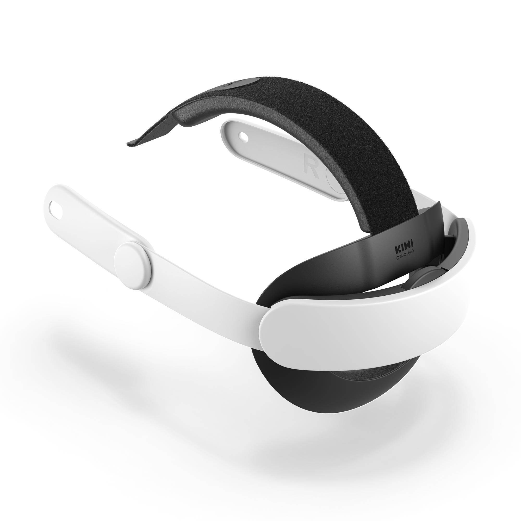 KIWI design VR Accessory K4 Elite Strap Head Strap for Meta Oculus Quest 3 with Great Replacement Design