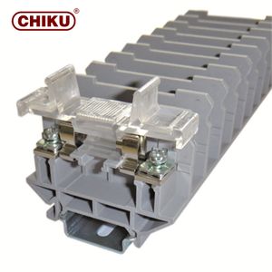 High Current Multi-Purpose Fuse Terminal Blocks RBNF 10 Din Rail Type Visual Open FuseTerminal Blocks