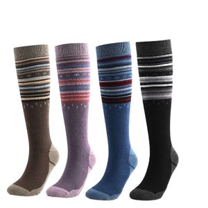 Professional mernu ski socks thick towel bottom warm mountaineering hiking sports socks
