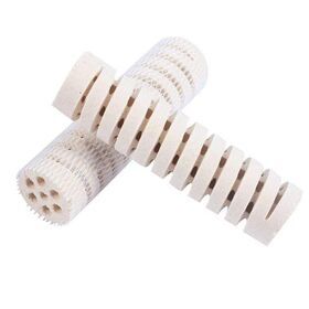 Mt-228 Lotus High Quality Ceramic Bio Porous Filter Media Biological Rings Aquarium Fish Tank Nitrifying Bacteria Material