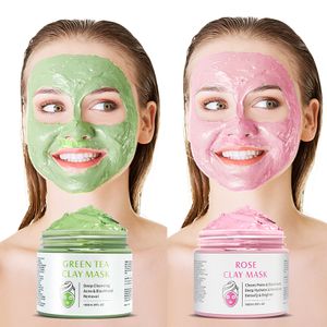 Private Label Blackhead Remover Clay Face Mask Skin Deep Cleansing Care Claymask Facial Anti aging Moisturizing Beauty Mud Mask