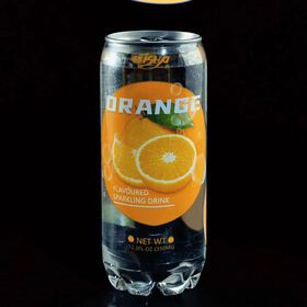 Elisha OEM Transparent can sparkling drink with fruit flavor seltzer water
