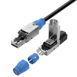 Network communication RJ45 Cat 8 Tool Free Ethernet Cable Connector
