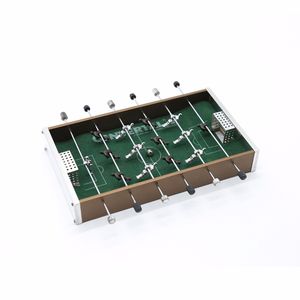 Mini football desktop game toys two players mini aluminium metal foosball toy for boy gift