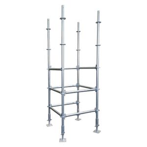 Construction Working Metal Scaffolding Ringlock Standard Industrial Scaffolding Layer