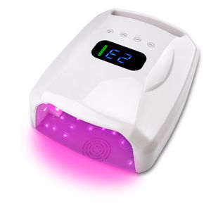 High Quality Gel Polish Dryer Nail High Power 96w Cordless Rechargeable Uv Led Nail Lamp Mini Nail Lamp