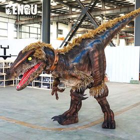 Robotic Raptor Costume Animatronic Dinosaur Costume Rental