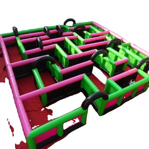2024 factory sale inflatable  corn maze games  custom inflatable labyrinth interactive games  adult labyrinth interactive games