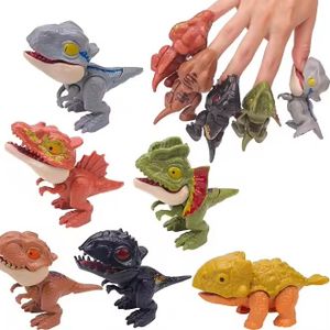 Biting Finger Dinosaurs Toy Collectibles Hand Puppet For Kids Gifts  Prize Dinosaurs Puppet Toy  Dinosaur Model Toy For Kids