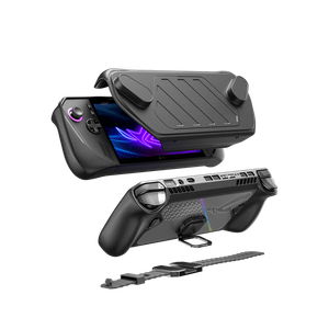 JSAUX ModCase for ROG Ally X with Detachable Front Shell, Protective Case, Metal Bracket and Strap