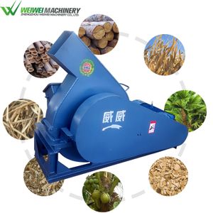Weiwei 30 years manufacturer diesel wood chipper shredder /diesel chipper