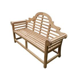 Indonesian natural Furniture product Long Garden Chair Patio Wooden Park Bench for indoor and outdoor