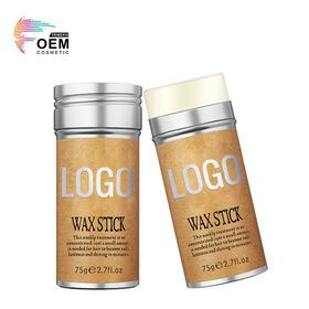 Natural Organic 75g Hair Wax Stick Avocado Nourish Professional Long-Lasting Styling Strong Hold Wax Stick For Hair Edge Control