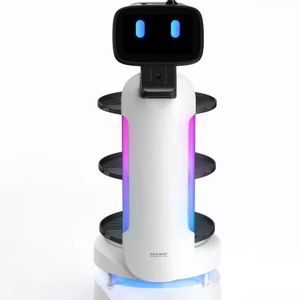 OrionStar high-tech food serving robot food truck delivery robot restaurant robot server for sale