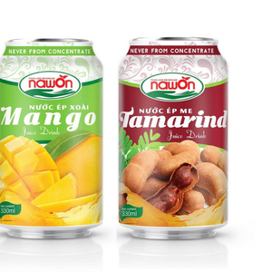 Fruit Juice Mixed Drinks Can 330ML Fresh Tropical Fruit Juice Nawon HALAL Drinks Wholesale Price From Vietnam Beverage Factory