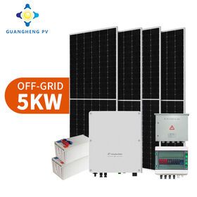 GHPV Complete Solar System Kit For Home 1KW 3KW 5KW 10KW Solar Power Systems Solar Power Storage With Panels Solar Energy System