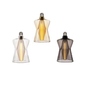 Modern LED Design Double Bulb e27 Glass Shade Lighting Glass Decorative Bulb