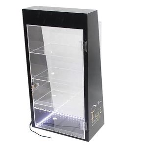 Tobacco Store Counter Top Cigarette Pusher Pack Display Rack E Smoke Display Smoke Electronic Display
