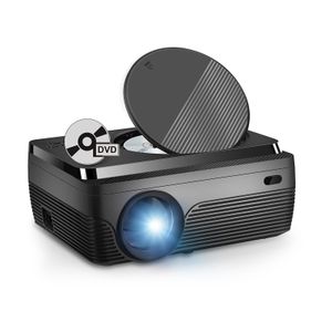 Factory W11 1080P LED TV Projector with DVD Player Android 9.0  Bt 5.1 Dual WiFi 260 ANSI Projector
