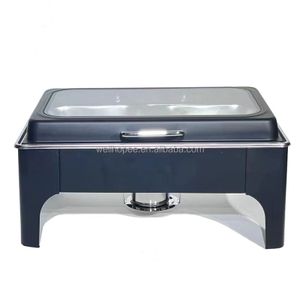 professional kitchen equipment New Item top selling best price 6L stainless steel food warmer serving dish