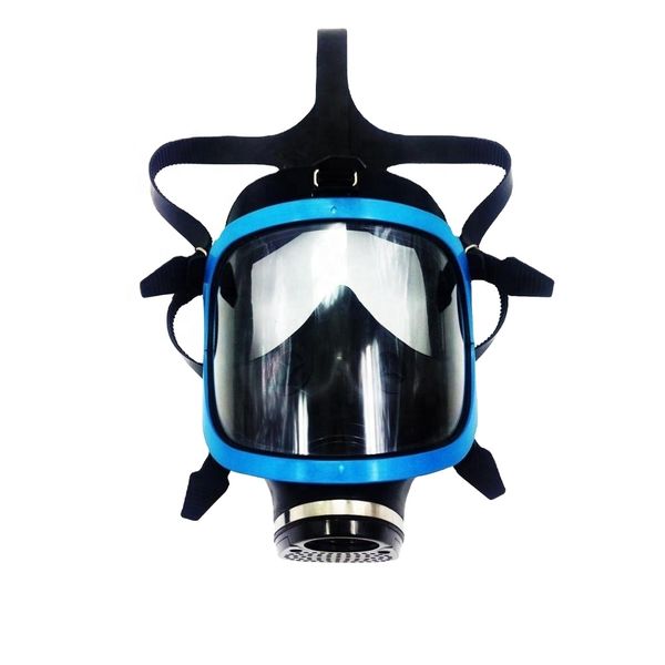 China high level no skin allergies full face silicon gas mask for firefighting chemical industry mine
