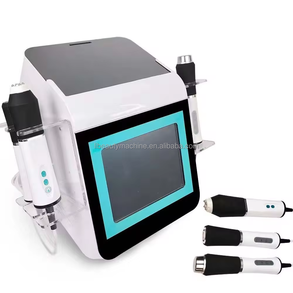 High quality  Professional 3 In 1 CO2 Bubble Oxygen Bio Ultrasound Hyperbaric Jet Therapy Oxygen Facial Machine